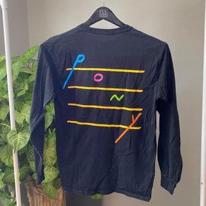 REX ORANGE COUNTY Pony Black Long Sleeve